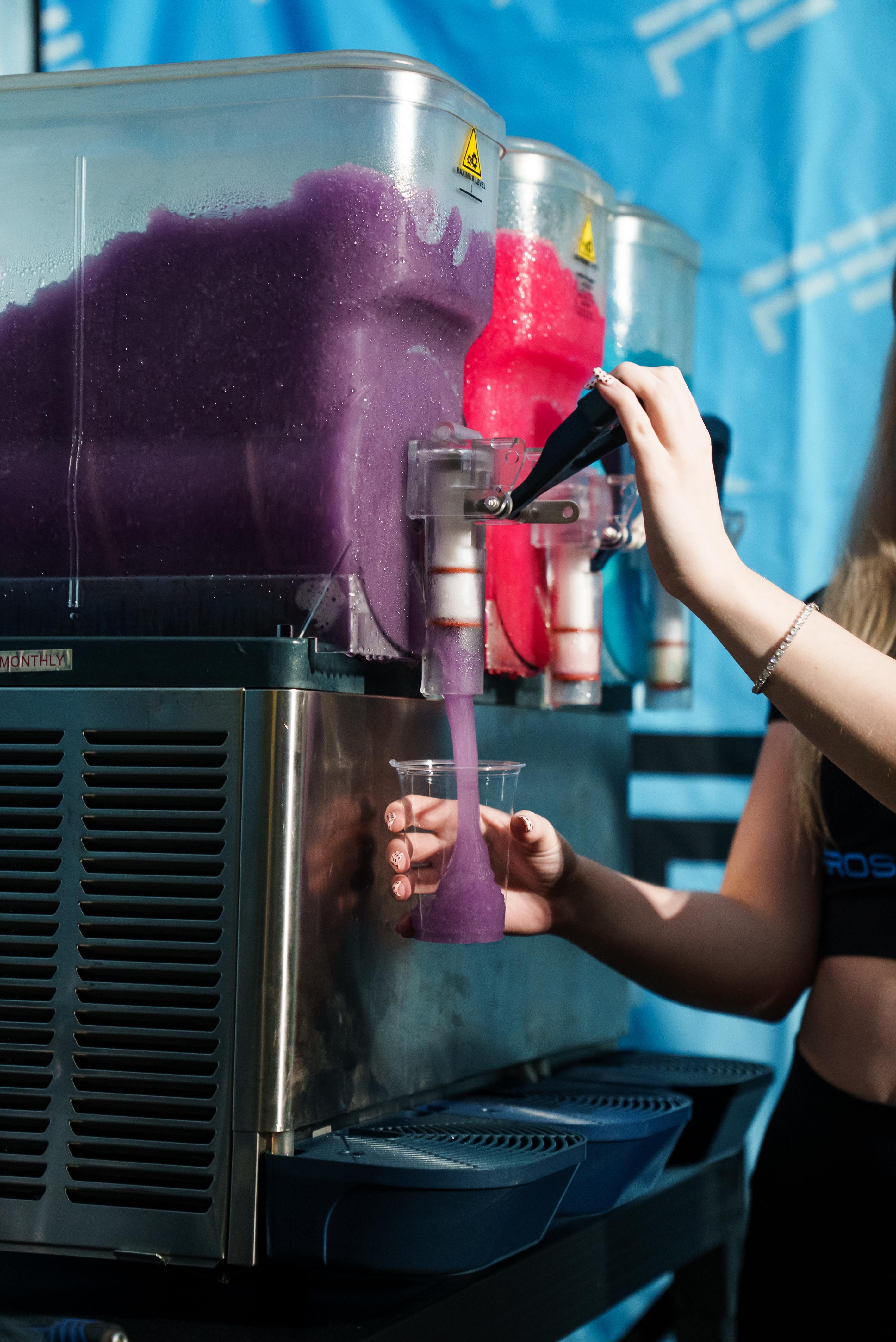 FROSTBYTE serving at an event
